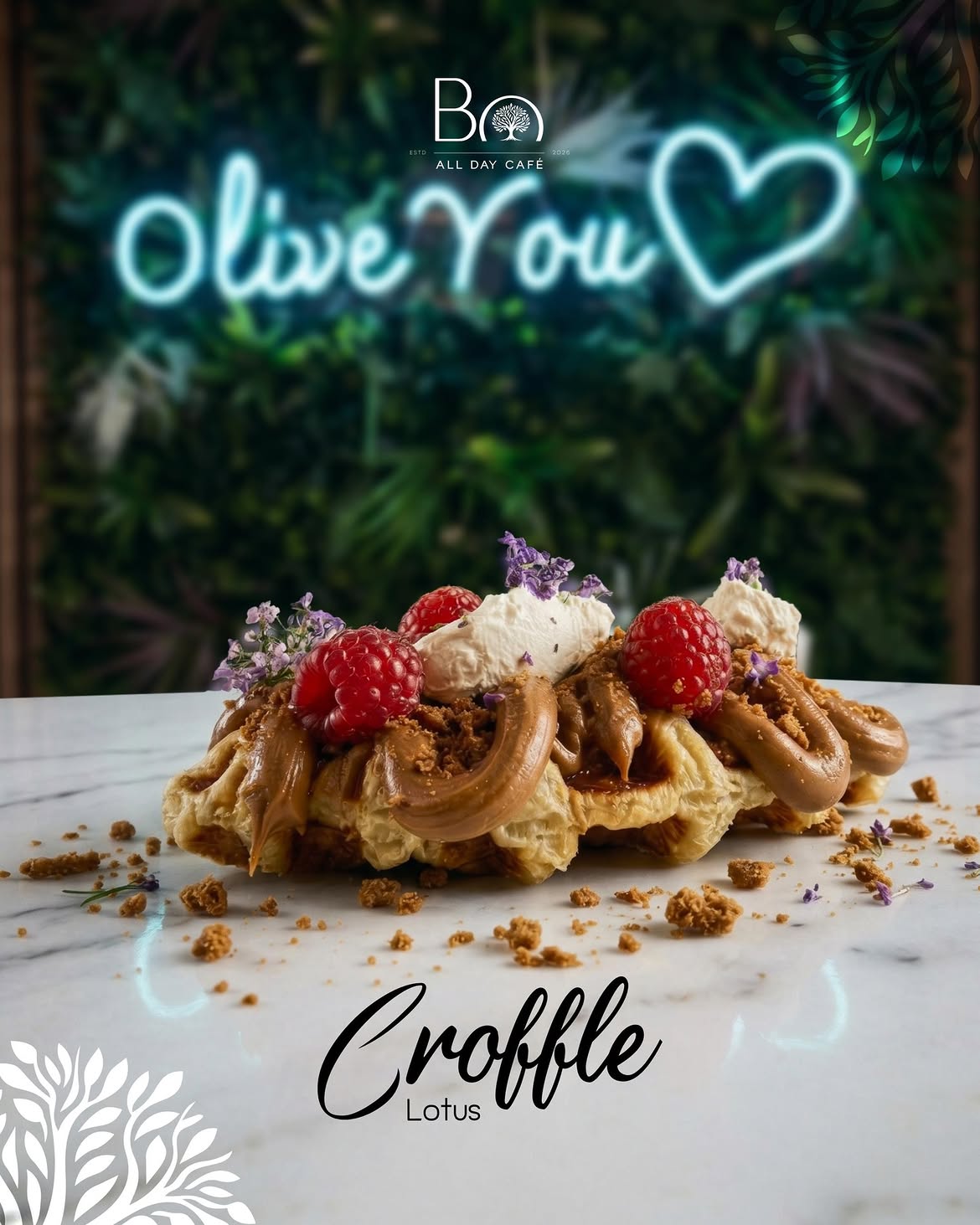 Croffle Lotus